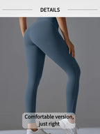 Women's High Waisted, Tight Fitting, Sexy Peach Hip Lifting Yoga Pants, Gym Exercise, Running, Pilates, Leggings Yoga Pants