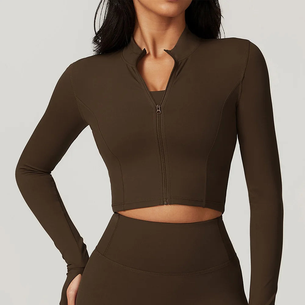 Sculpt Zip Yoga Jacket