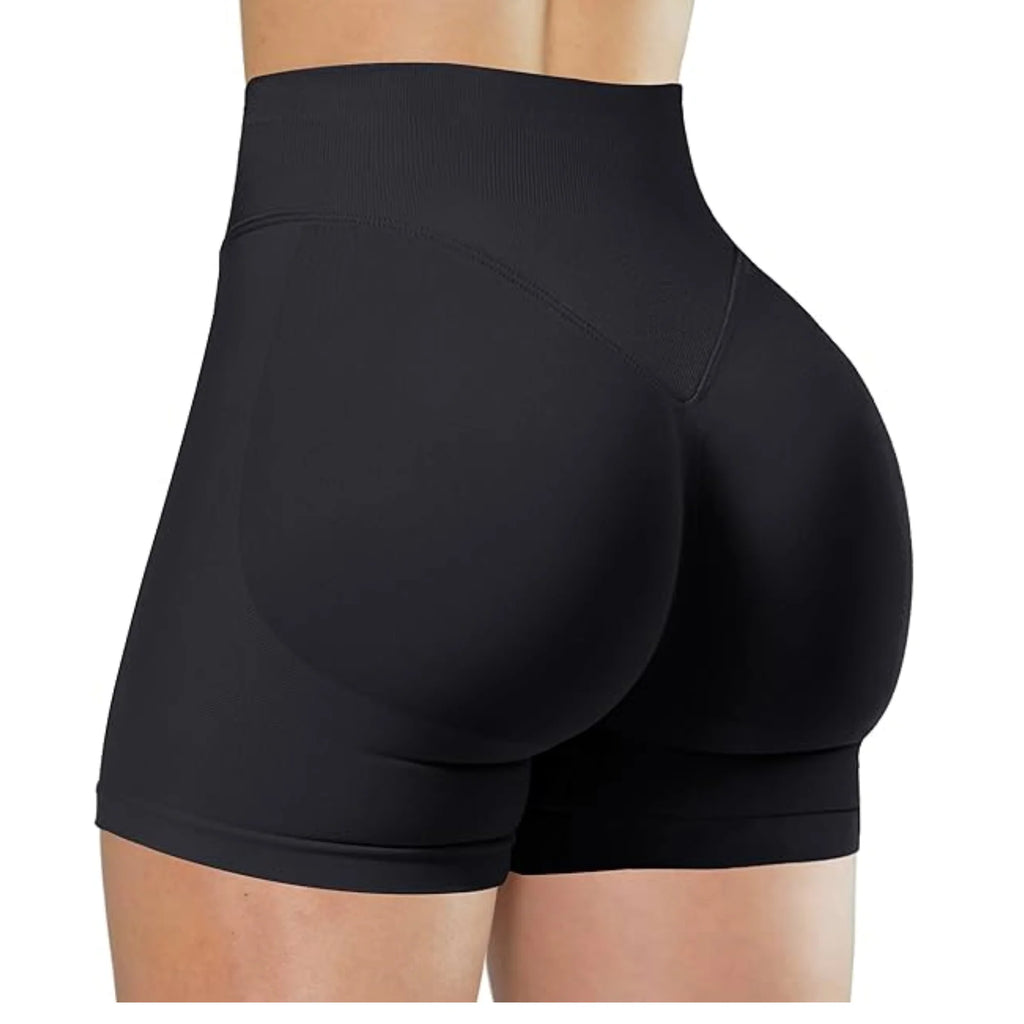 High Waisted Yoga Shorts - Stylish & Comfortable