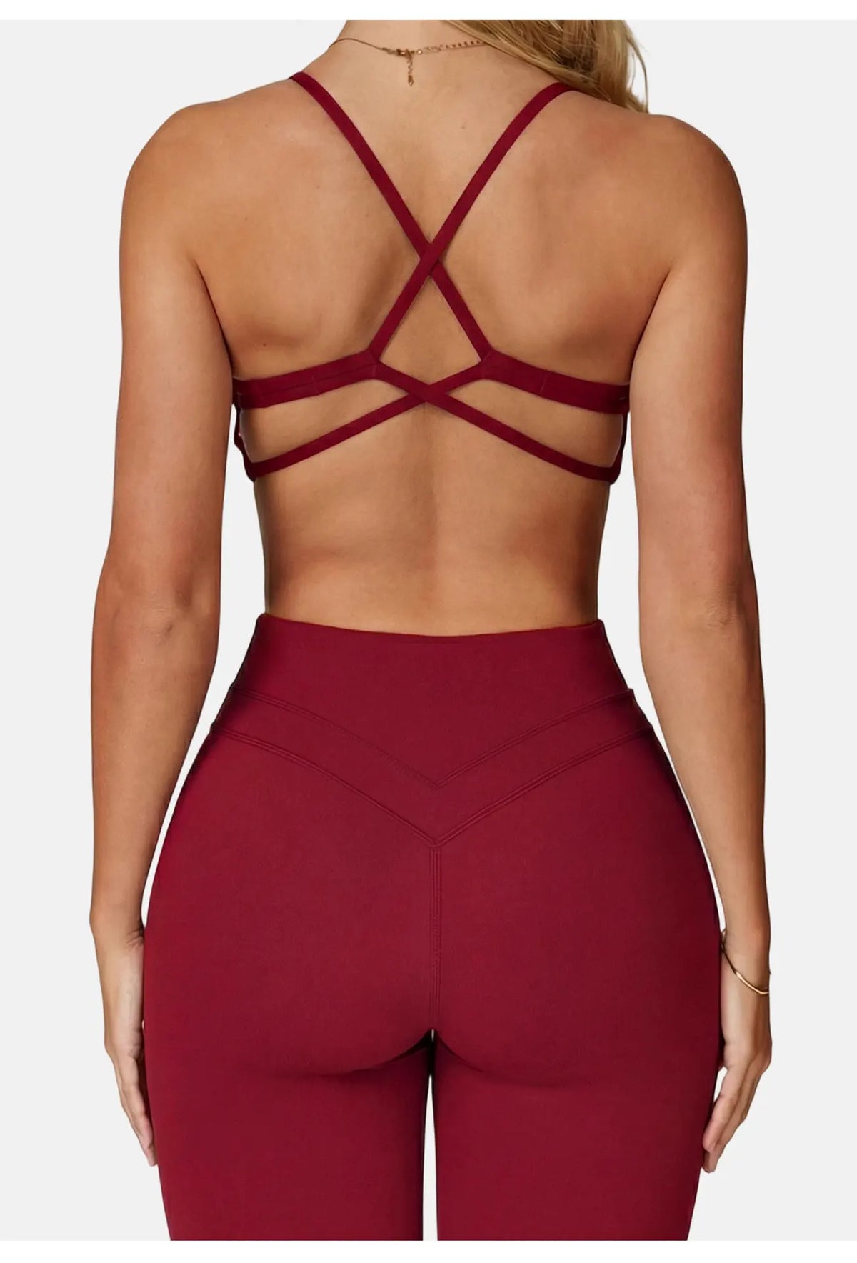 Cross Back Push-Up Bra