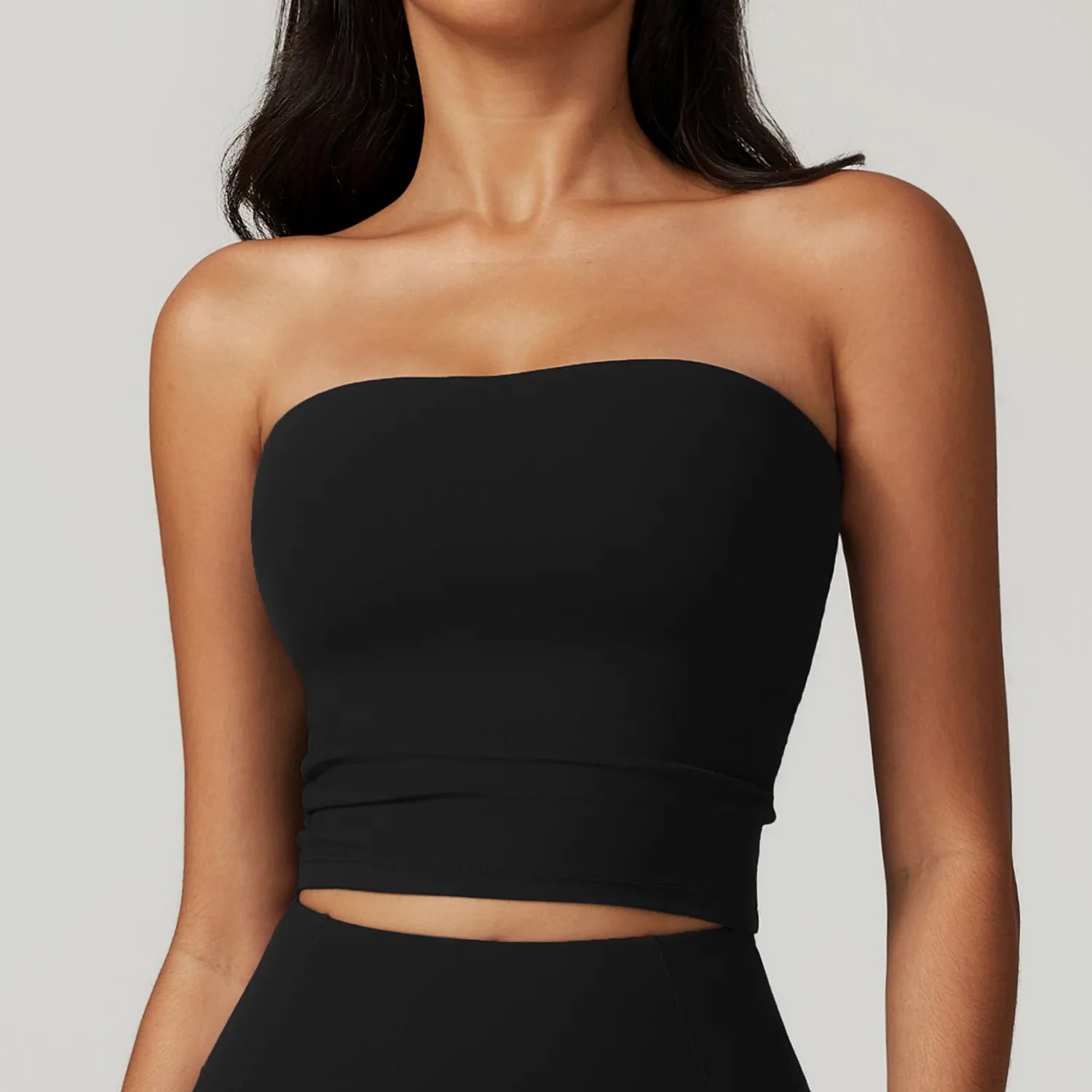 Elegant Strapless Yoga Bra - Perfect Fit & Style