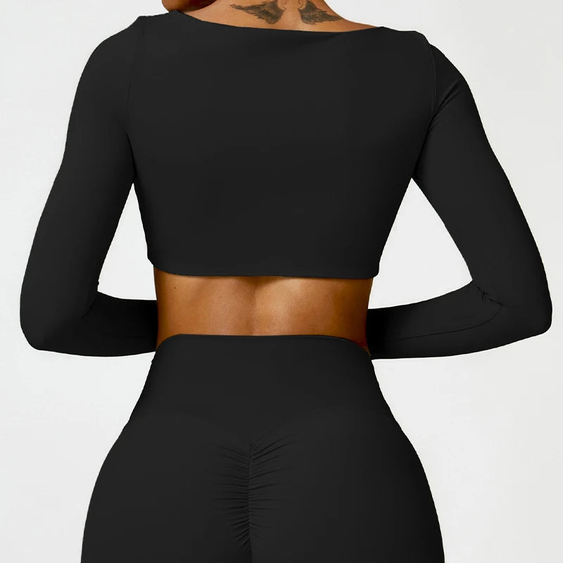 Square Neck Crop & Shorts Set