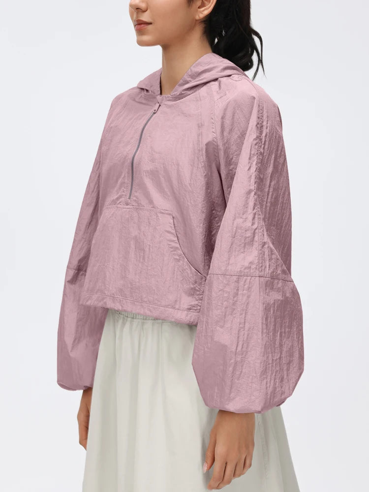 Quarter Zip Rain Pullover