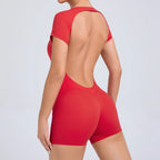 Sporty Jumpsuit Sport Outfit for Woman Sportswear Padding Sports Overalls 2025 Gym Set Women Suit for Fitness Yoga Clothes