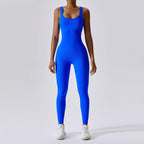 Spring Seamless One-Piece Yoga Suit Dance Belly Tightening Fitness Workout Set Stretch Bodysuit Gym Clothes Push Up Sportswear