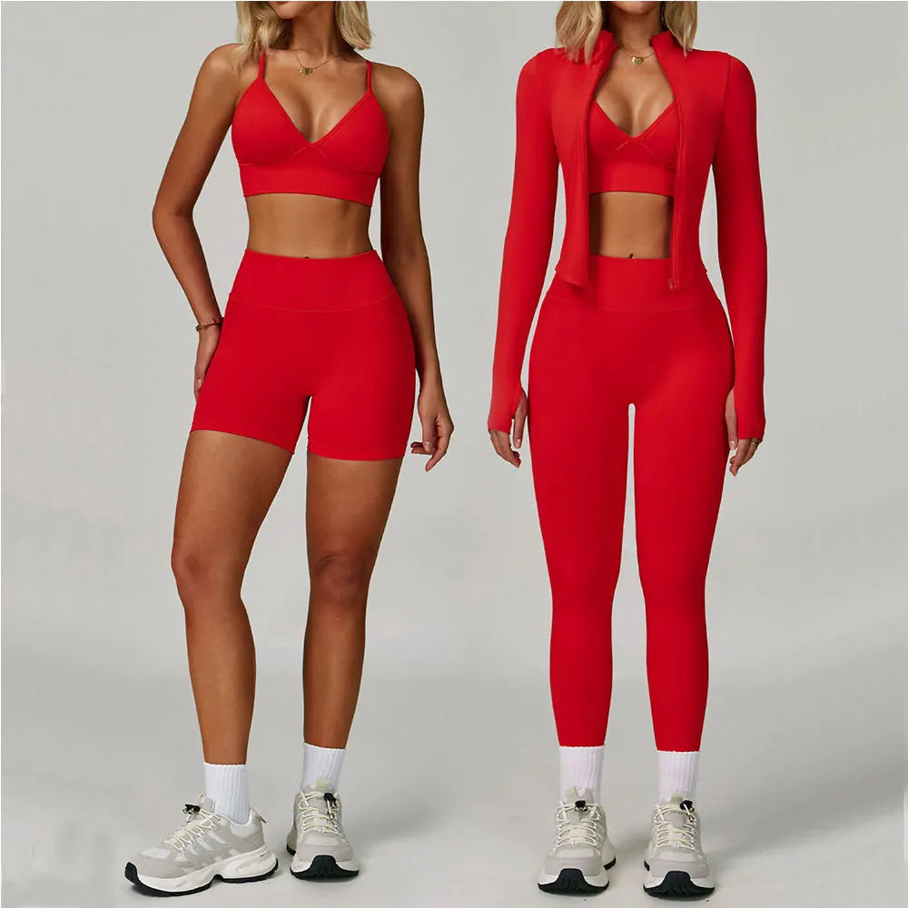 Jacket, Bra & Leggings Set