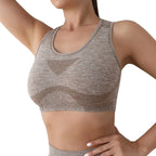 Seamless High-Impact Quick-Dry Sports Bra