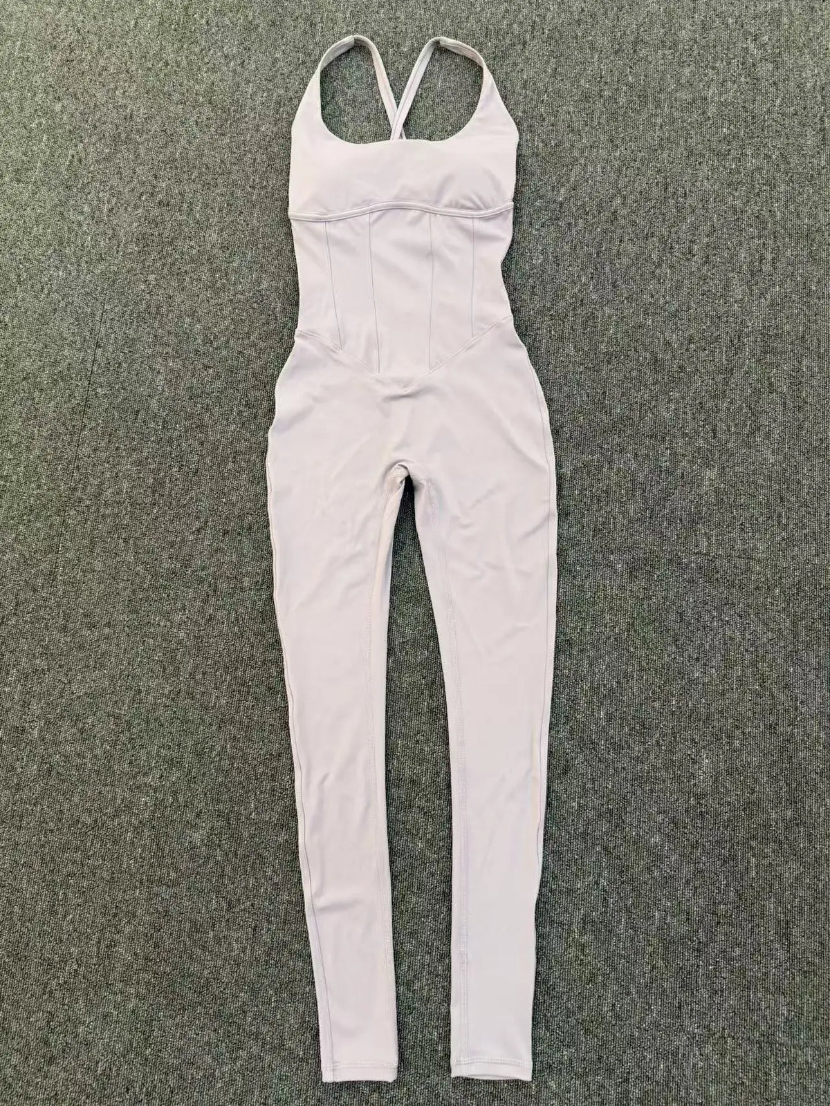 Cross Strap Open Back Jumpsuit