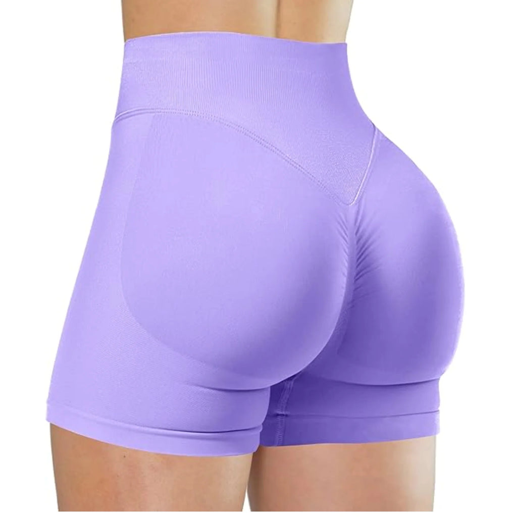 High Waisted Yoga Shorts - Stylish & Comfortable
