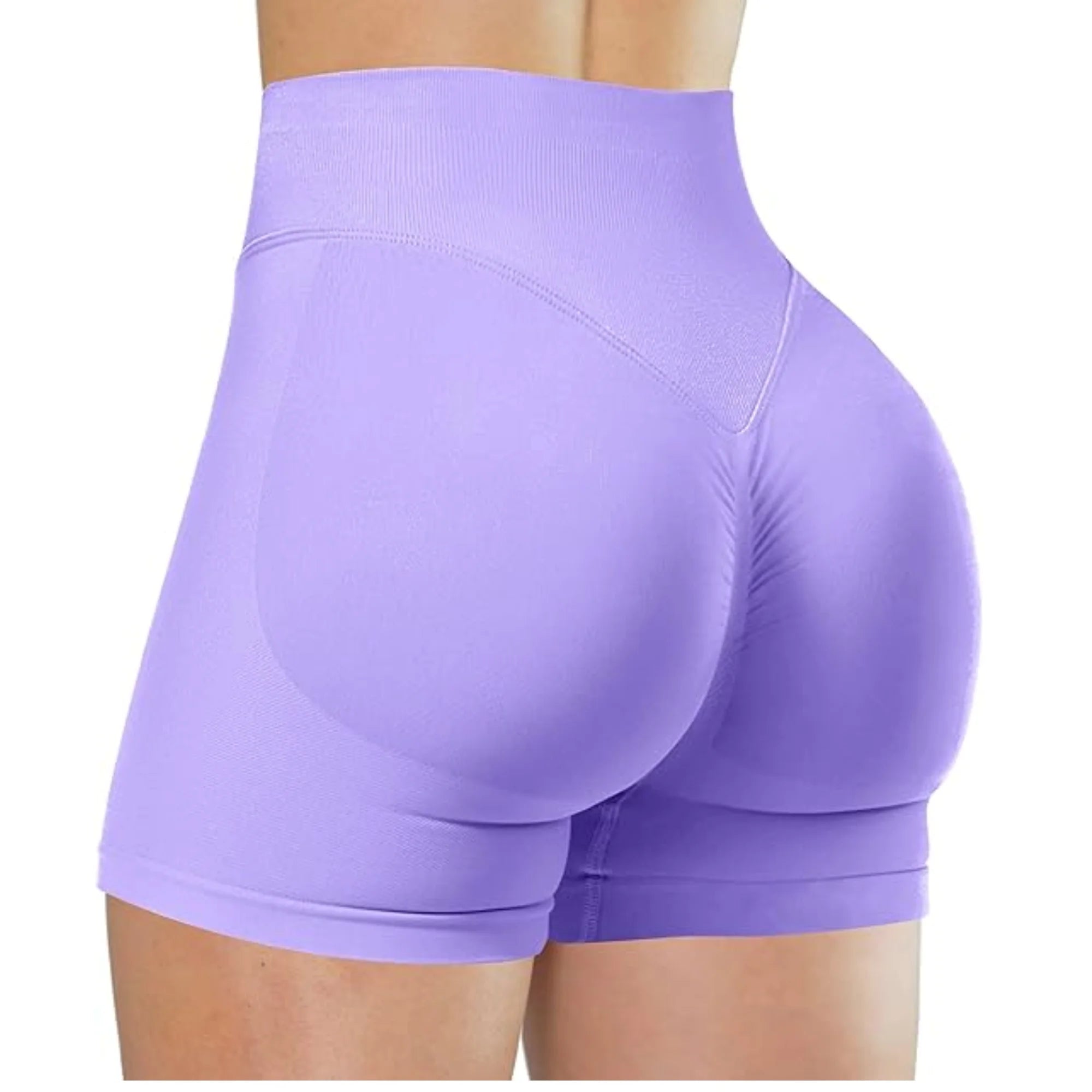 High Waisted Yoga Shorts - Stylish & Comfortable