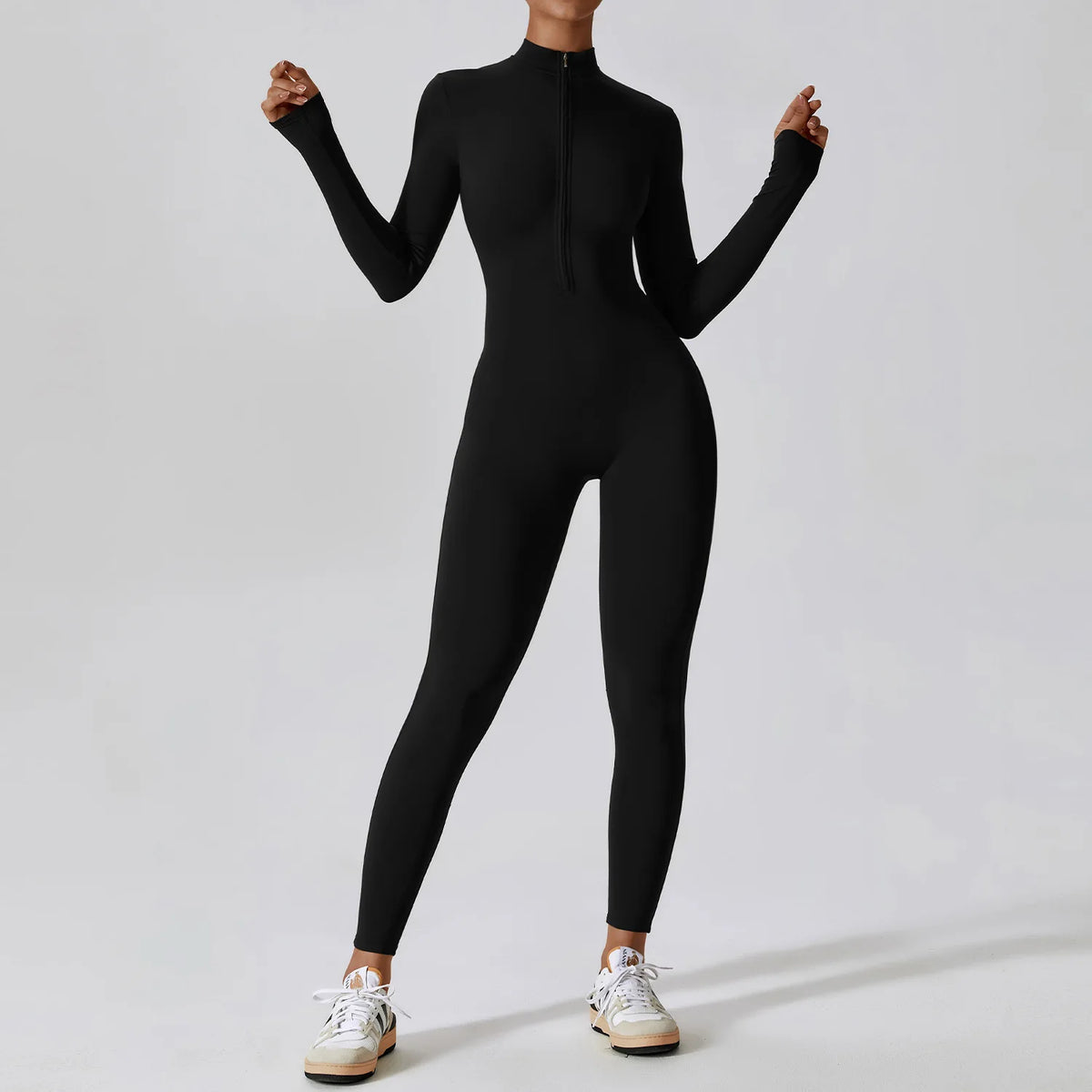 Zip Front Boilersuit Jumpsuit