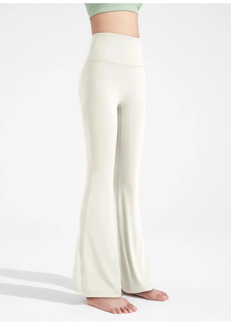 High-Rise Seamless Flares