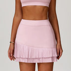 Women's High Waisted Athletic Tennis Skirt with Pockets