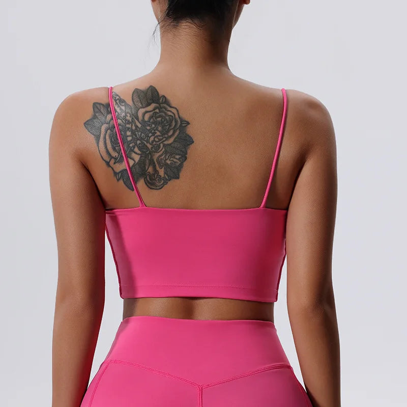 Sexy Women Sports Bra Top Women Push Up Sport Bra Yoga Gym Workout Crop Top Brassiere Fitness Top Sport Bra Breathable Bras