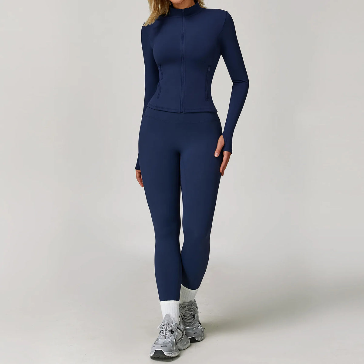 Long Sleeve Crop & Leggings Set