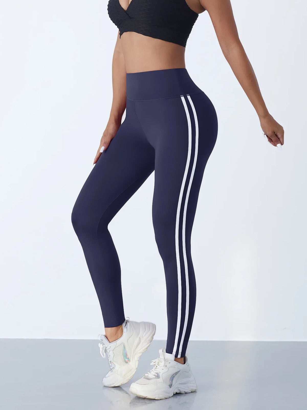 Striped Seamless Lift Leggings