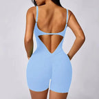 Cloud Rise Women's V-Back Yoga Jumpsuit