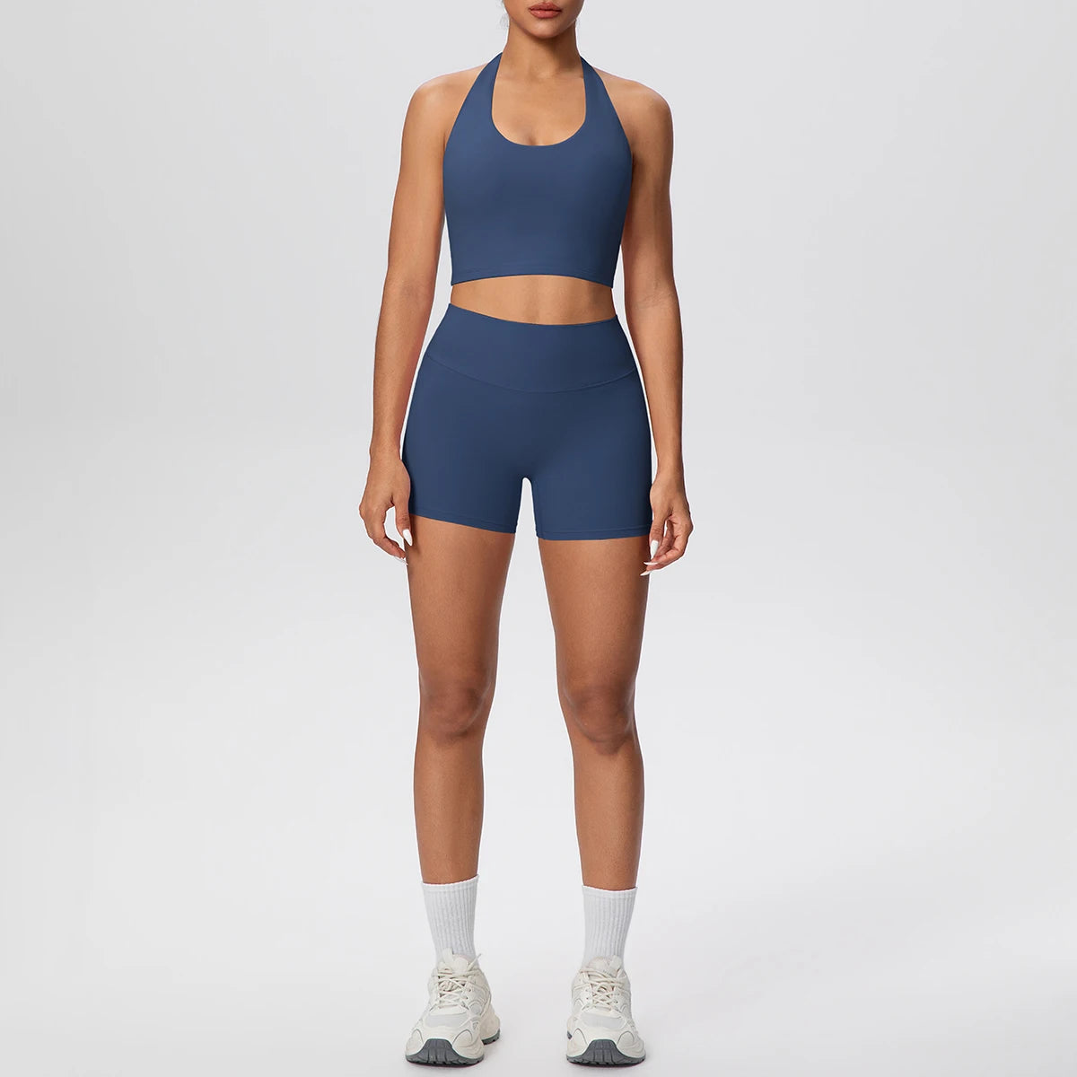Halter Bra & Lift Shorts Set