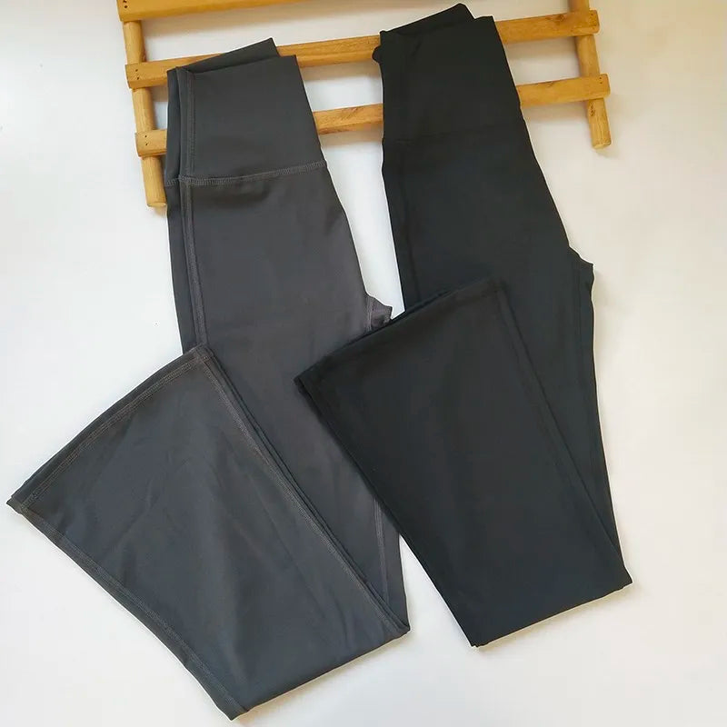 High-Rise Seamless Flares
