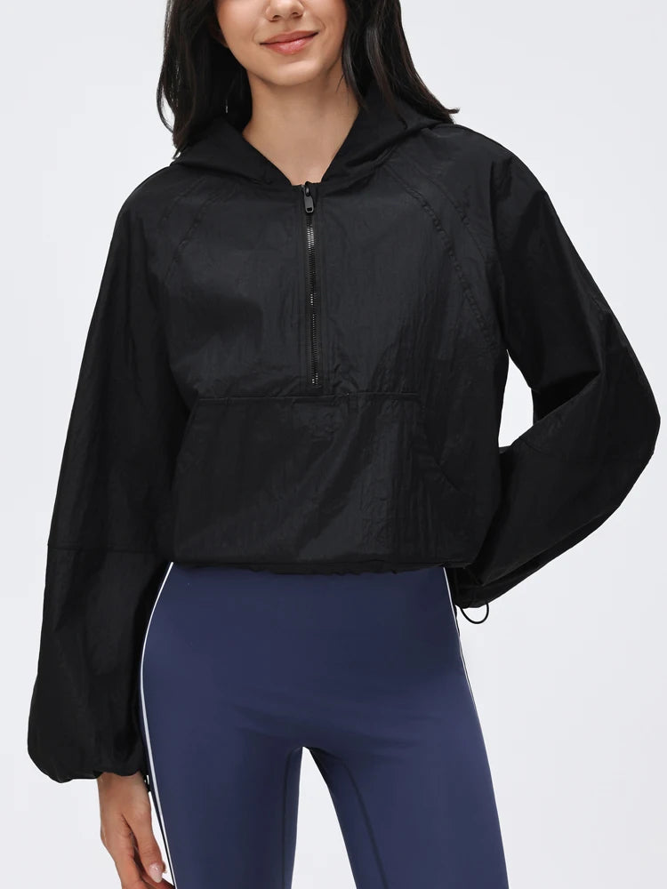 Quarter Zip Rain Pullover