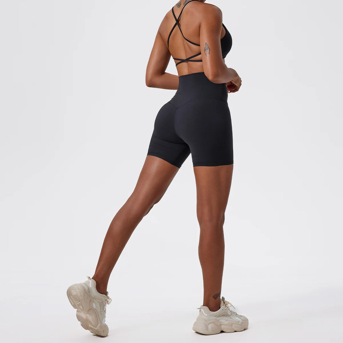 High-Rise Scrunch Lift Shorts
