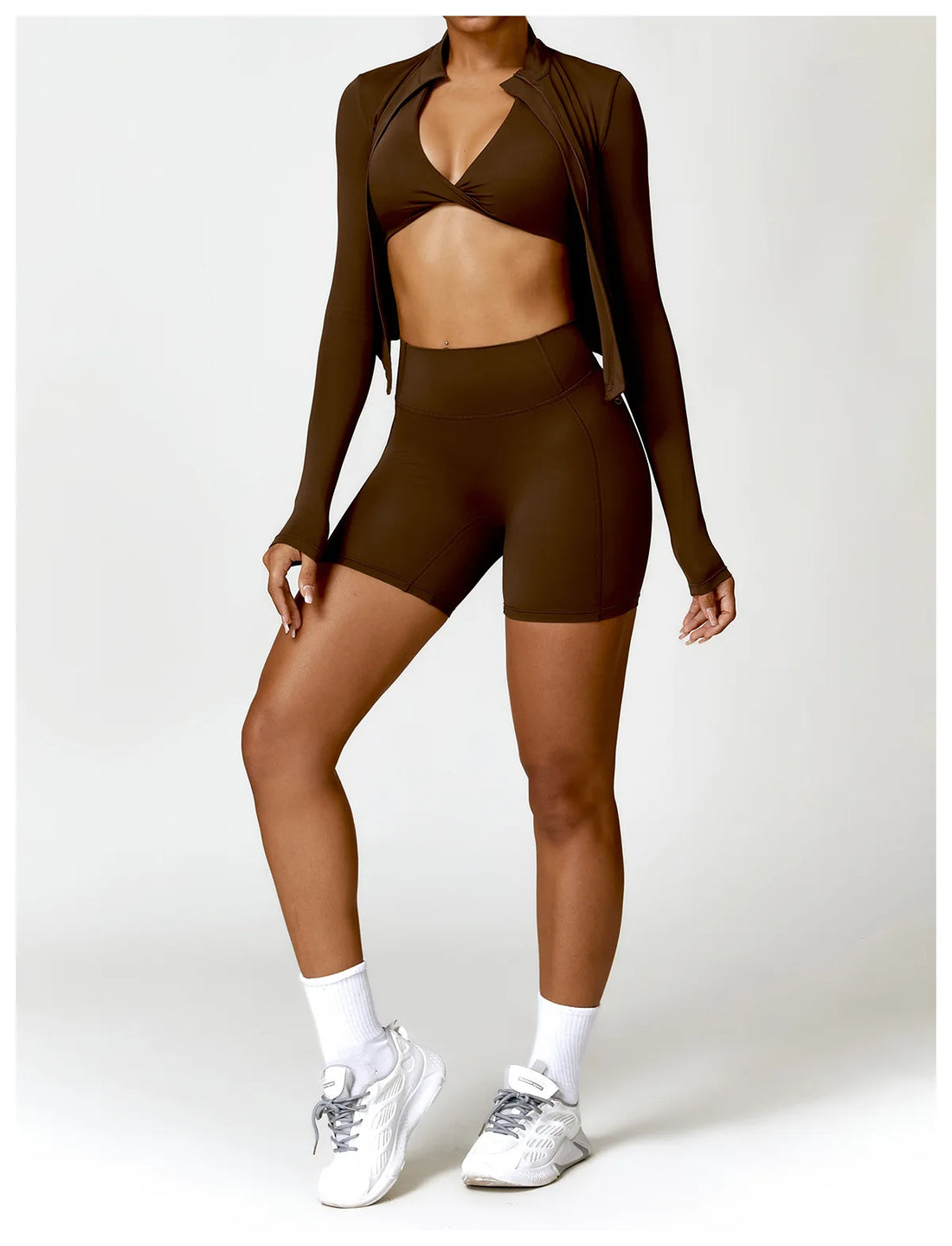 Fitted Zip Training Jacket
