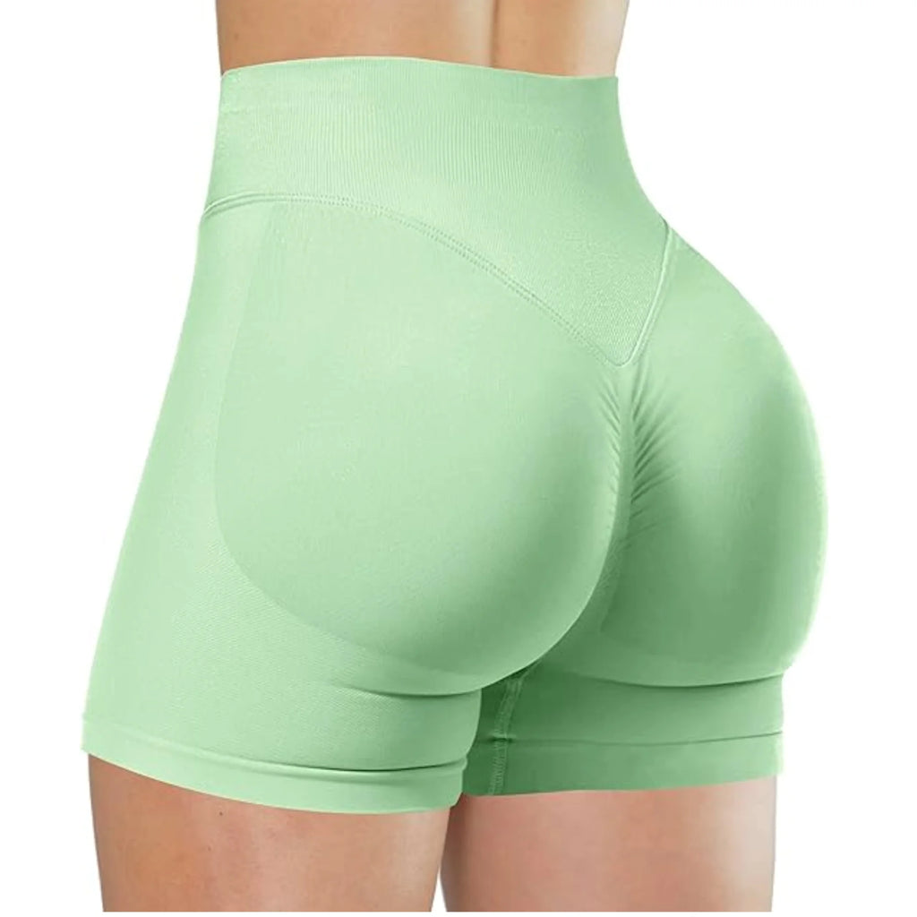 High Waisted Yoga Shorts - Stylish & Comfortable