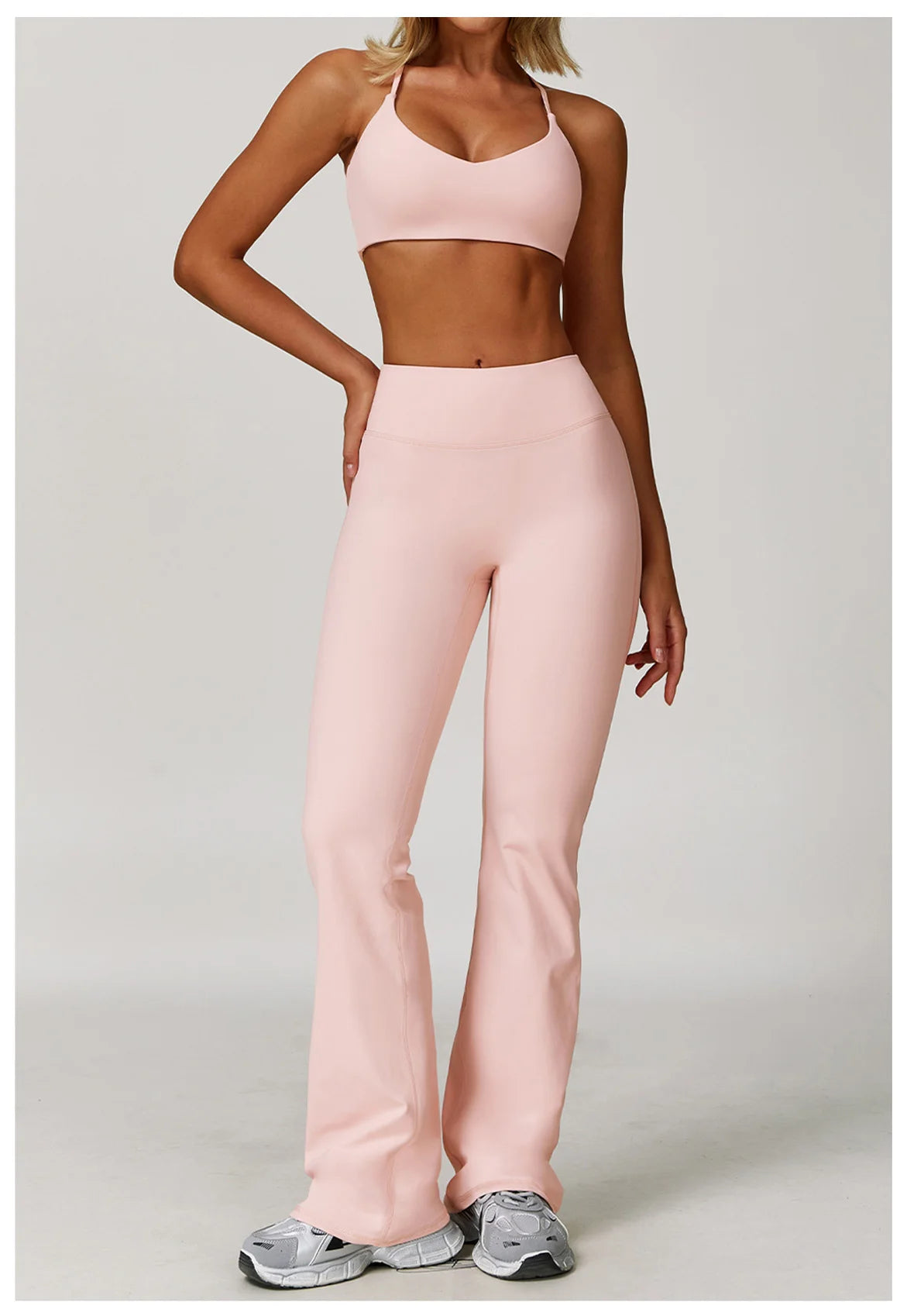 Long Sleeve Crop & Leggings Set