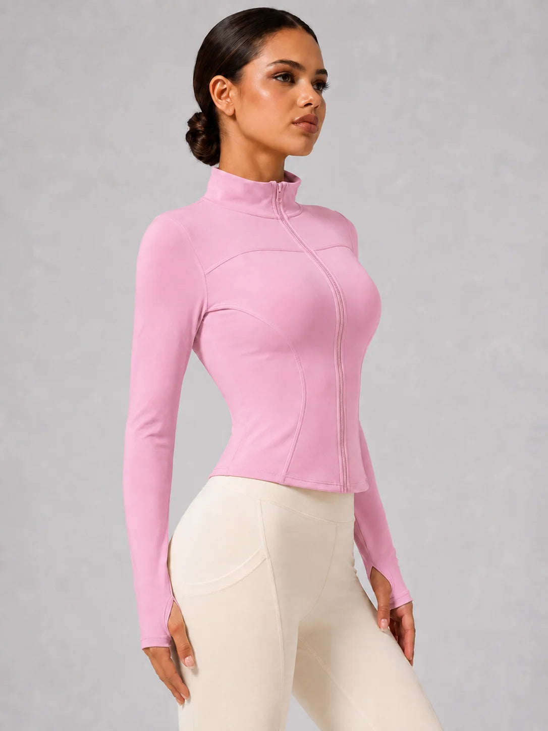 Full-Zip Thumbhole Jacket