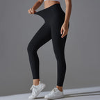 Women's High Waisted, Tight Fitting, Sexy Peach Hip Lifting Yoga Pants, Gym Exercise, Running, Pilates, Leggings Yoga Pants