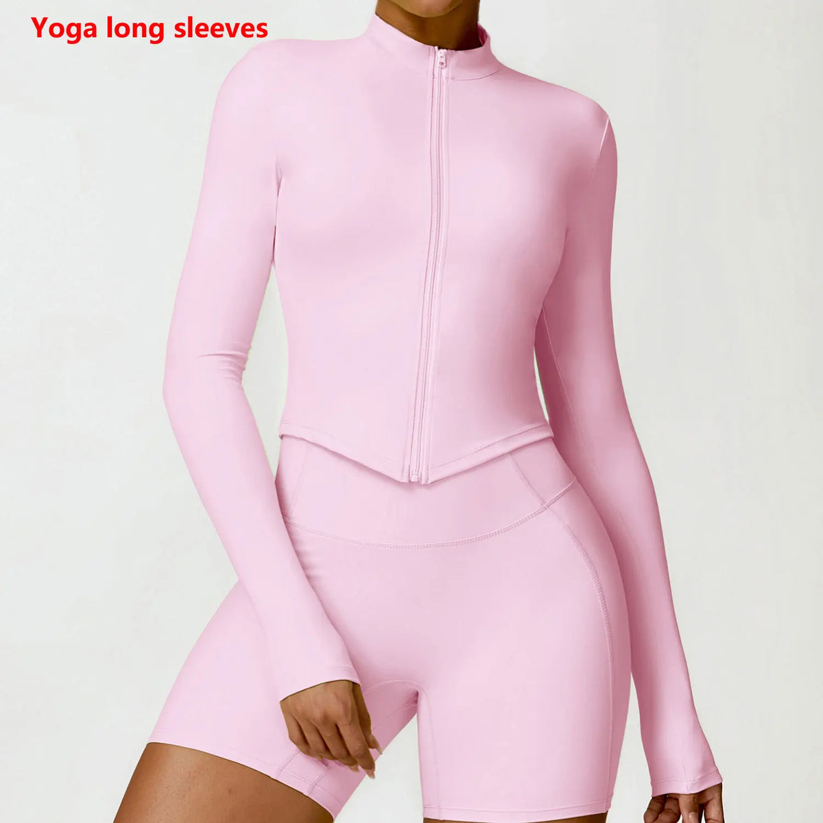 Fitted Zip Training Jacket