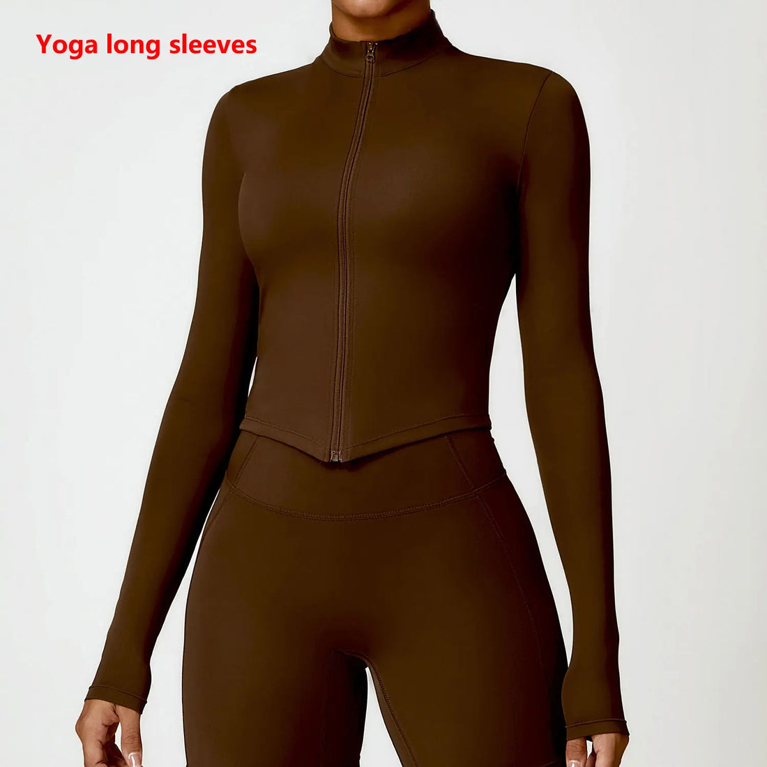 Fitted Zip Training Jacket