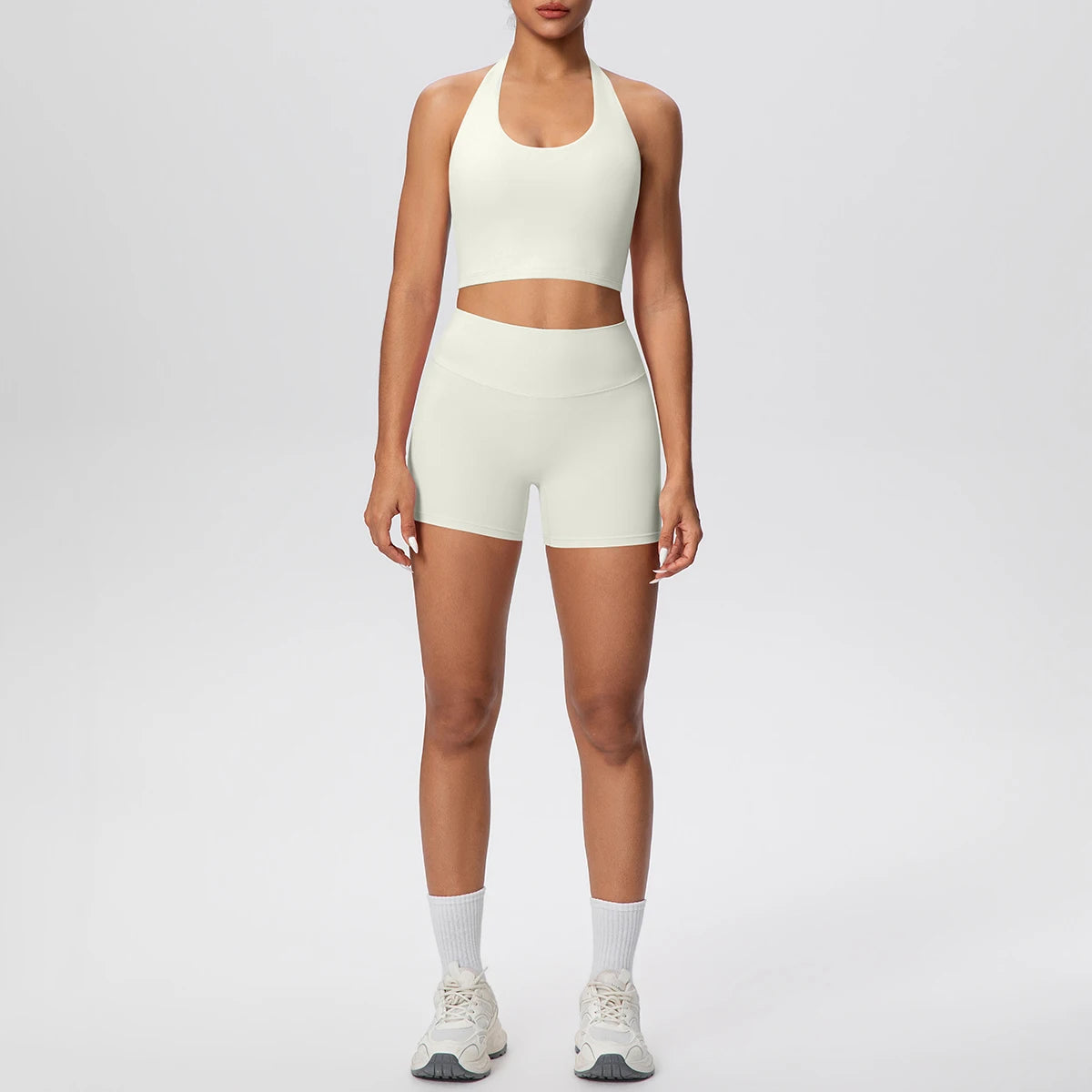 Halter Bra & Lift Shorts Set