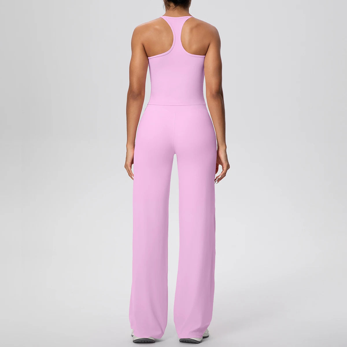 Racerback Wide Leg Jumpsuit