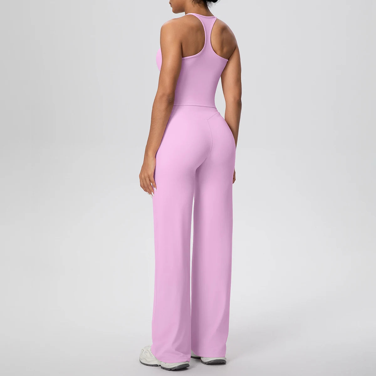 Racerback Wide Leg Jumpsuit