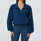 Women's Quick Dry Windproof Sport Jacket - Yoga & Running Essential