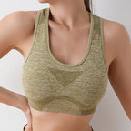 Seamless High-Impact Quick-Dry Sports Bra