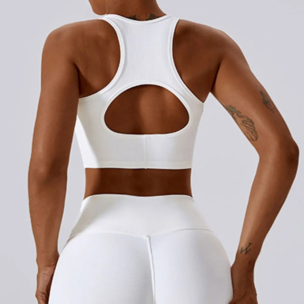 Ribbed Beautiful Back Bra