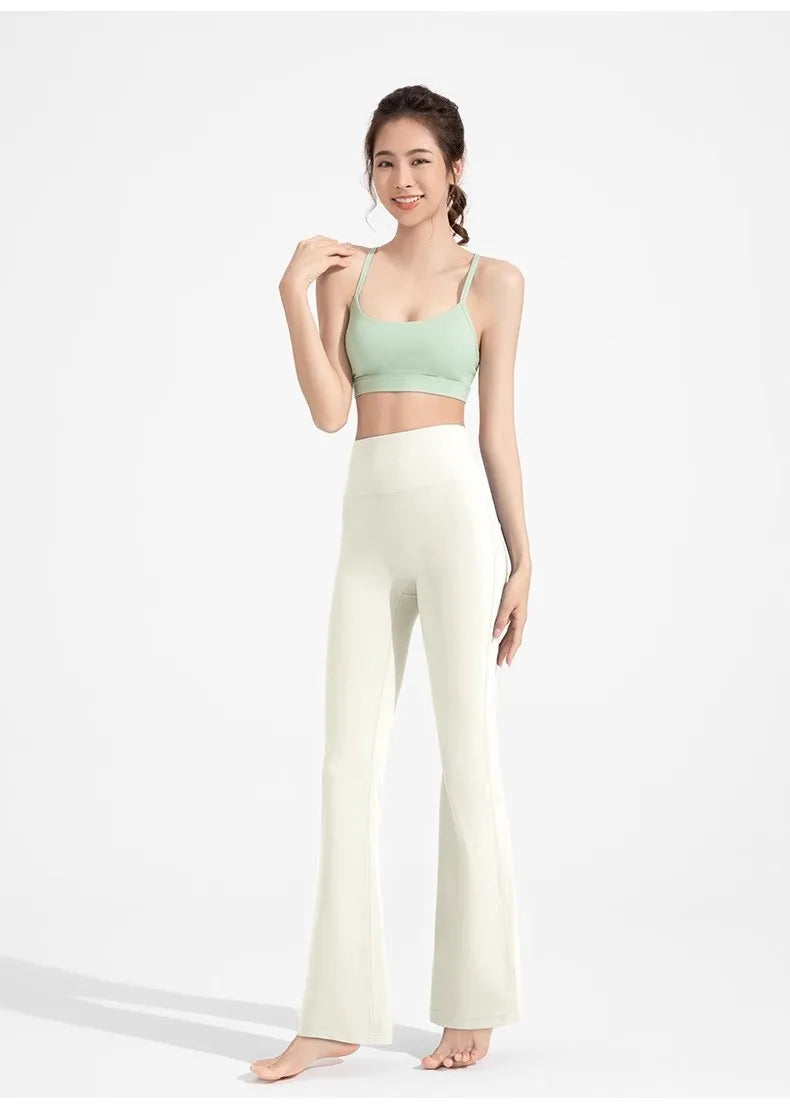High-Rise Seamless Flares