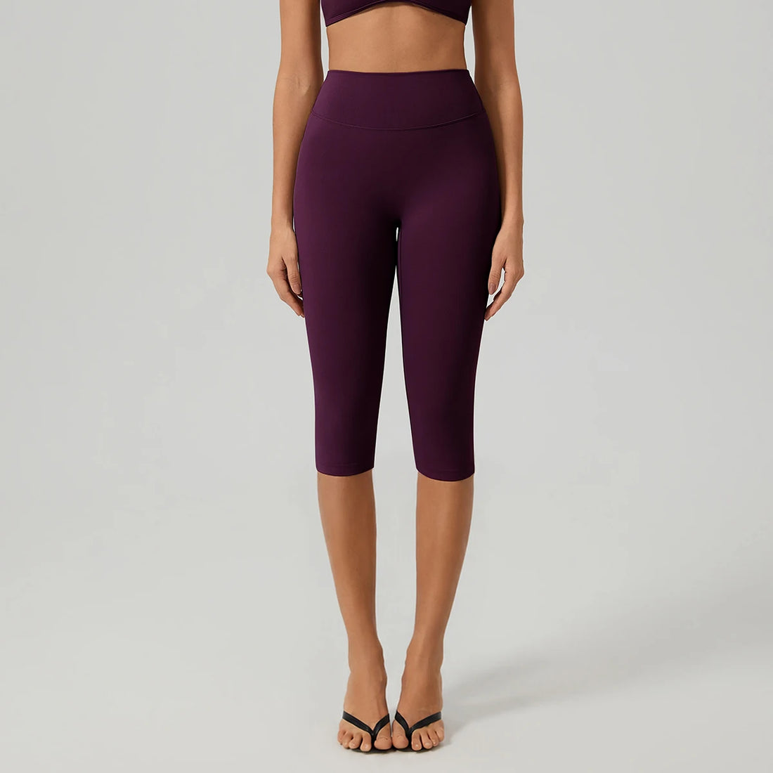 High-Rise Capri Leggings