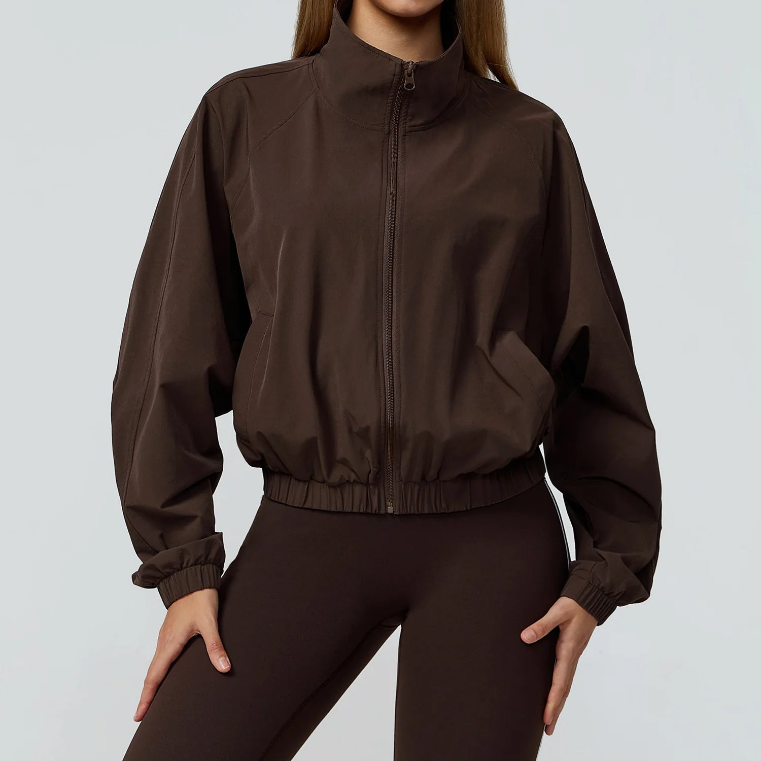 Women's Quick Dry Windproof Sport Jacket - Yoga & Running Essential