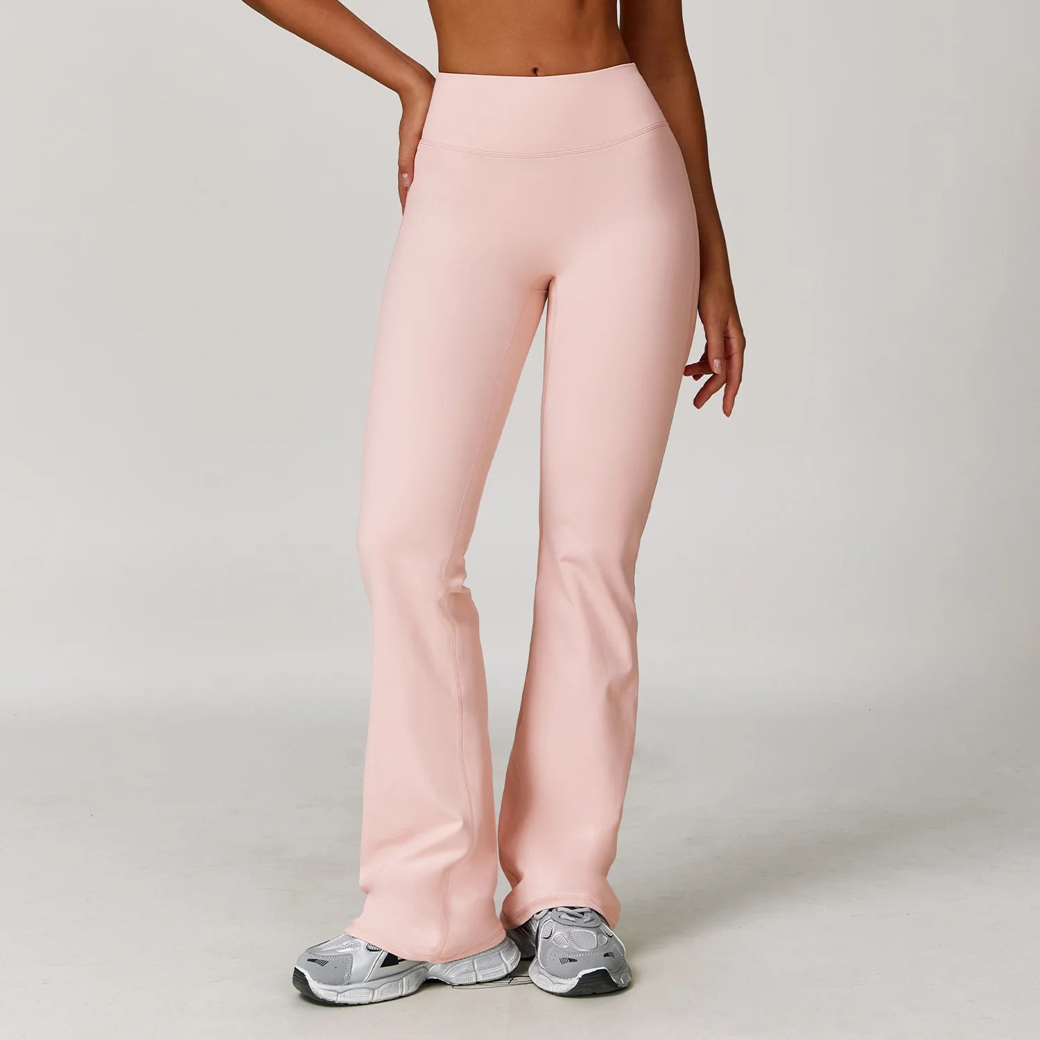 High Waist Flare Leggings - Hip Lifting Yoga Pants