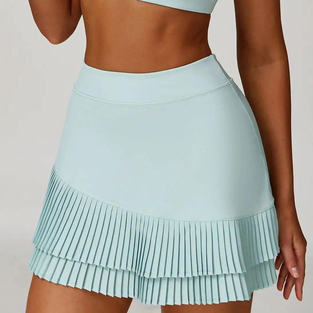 Women's High Waisted Athletic Tennis Skirt with Pockets