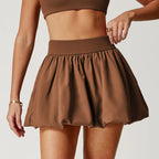 Chic Women's High Waisted Tennis Skirt with Pockets