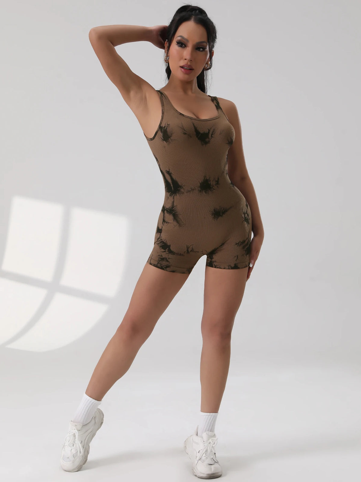 U-Neck Backless Jumpsuit