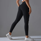 Women's High Waisted, Tight Fitting, Sexy Peach Hip Lifting Yoga Pants, Gym Exercise, Running, Pilates, Leggings Yoga Pants