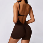 Cloud Rise Women's V-Back Yoga Jumpsuit