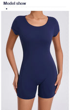 Sporty Jumpsuit Sport Outfit for Woman Sportswear Padding Sports Overalls 2025 Gym Set Women Suit for Fitness Yoga Clothes