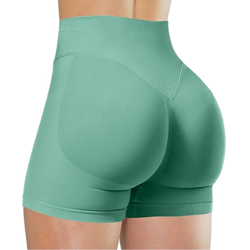 High Waisted Yoga Shorts - Stylish & Comfortable