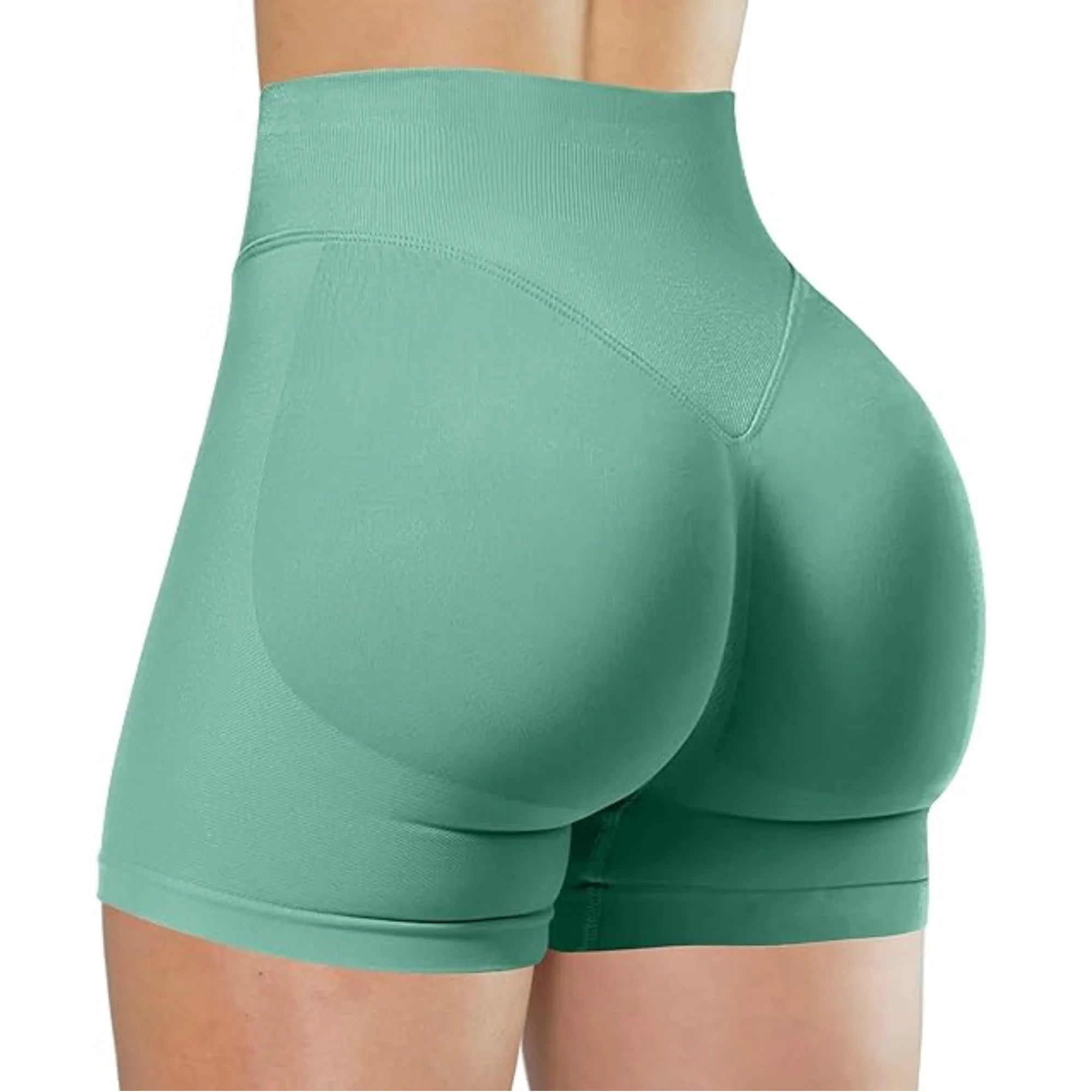 High Waisted Yoga Shorts - Stylish & Comfortable